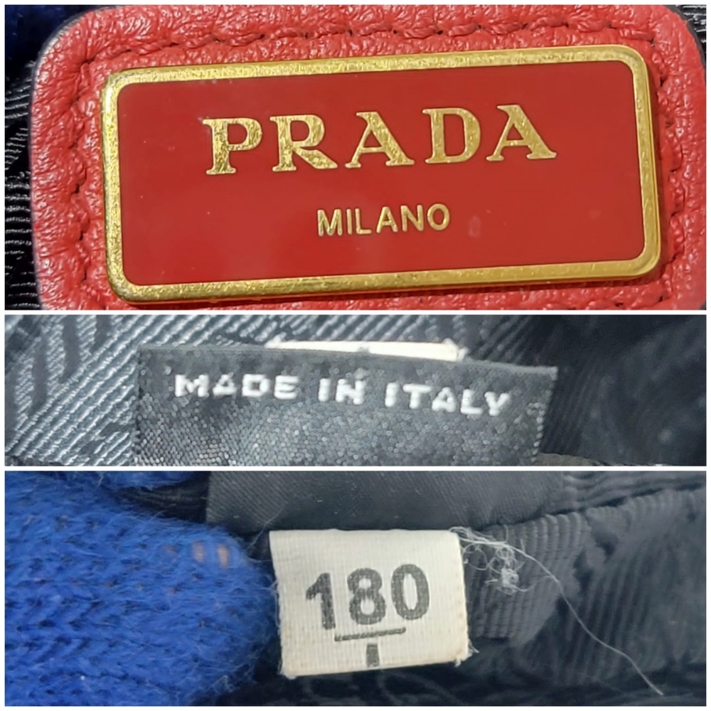 Authentic PRADA Vitello pocket Phenix Camera Bag Rosso - Picture 5 of 16